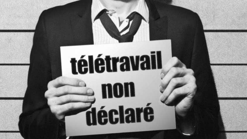 Publication Teletravail gris